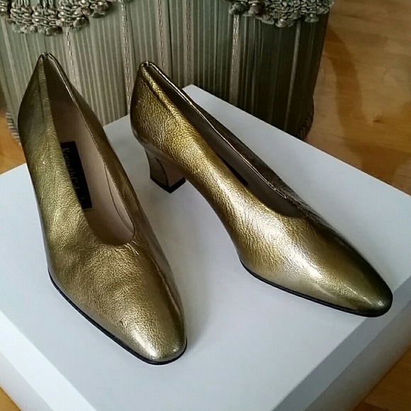 Kenneth Cole gold shoes - Picture 4 of 8